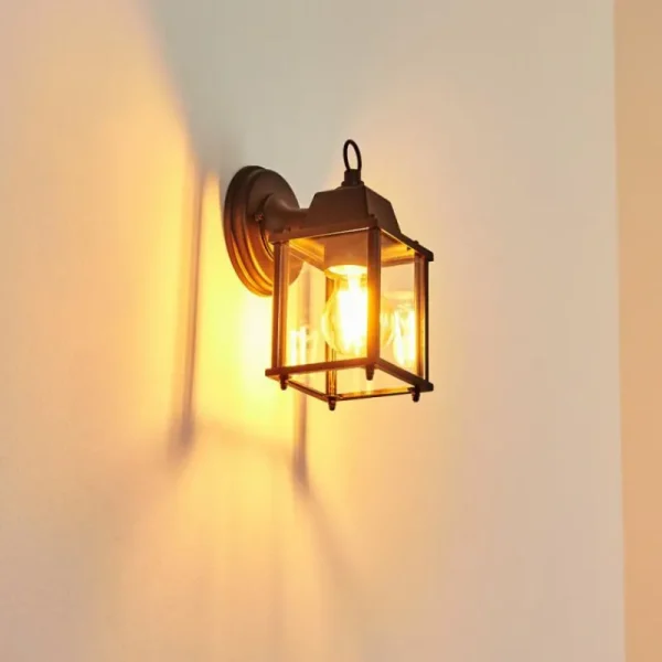 hofstein Applique murale d'extérieur Kasfjord Noir, 1 lumière* Lampes Modernes