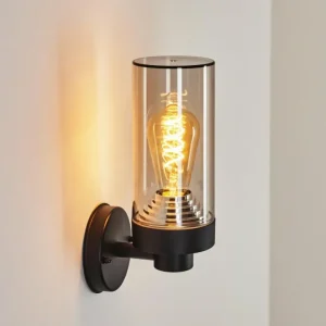 hofstein Applique murale d'extérieur Crantenoy Noir, 1 lumière* Lampes Modernes