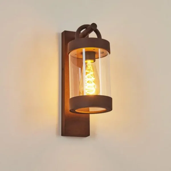 hofstein Applique murale d'extérieur Fulham Rouille, 1 lumière* Lampes Modernes
