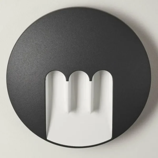 hofstein Applique murale d'extérieur Silvso LED Anthracite, 3 lumières* Lampes Modernes