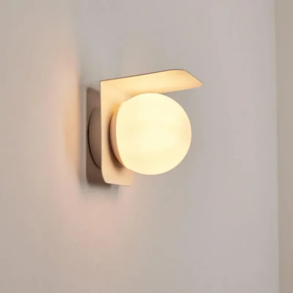 hofstein Applique murale d'extérieur Wimmis Blanc, 1 lumière* Lampes Modernes