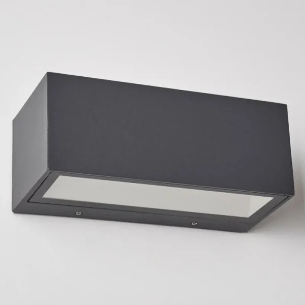 hofstein Applique murale d'extérieur Spidern LED Aluminium, 1 lumière* Lampes Modernes