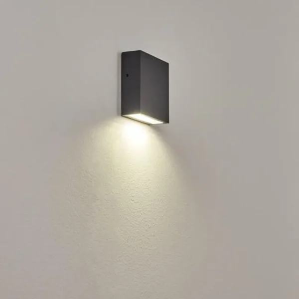 hofstein Applique murale d'extérieur Spidern LED Anthracite, 1 lumière* Lampes Modernes