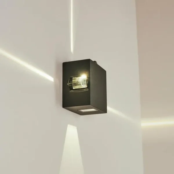 hofstein Applique murale d'extérieur Bedou LED Anthracite, 1 lumière* Lampes Modernes