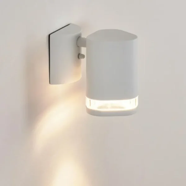 hofstein Applique murale d'extérieur Amyton Blanc, 1 lumière* Lampes Modernes