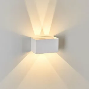 hofstein Applique murale d'extérieur Tamarin LED Blanc, 1 lumière* Lampes Modernes