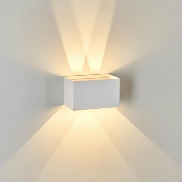 hofstein Applique murale d'extérieur Tamarin LED Blanc, 1 lumière* Lampes Modernes
