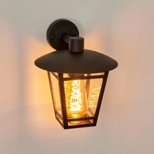hofstein Applique murale d'extérieur Ausipar Noir, 1 lumière* Lampes Modernes