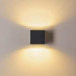 hofstein Applique murale d'extérieur Spidern LED Anthracite, 1 lumière* Lampes Modernes