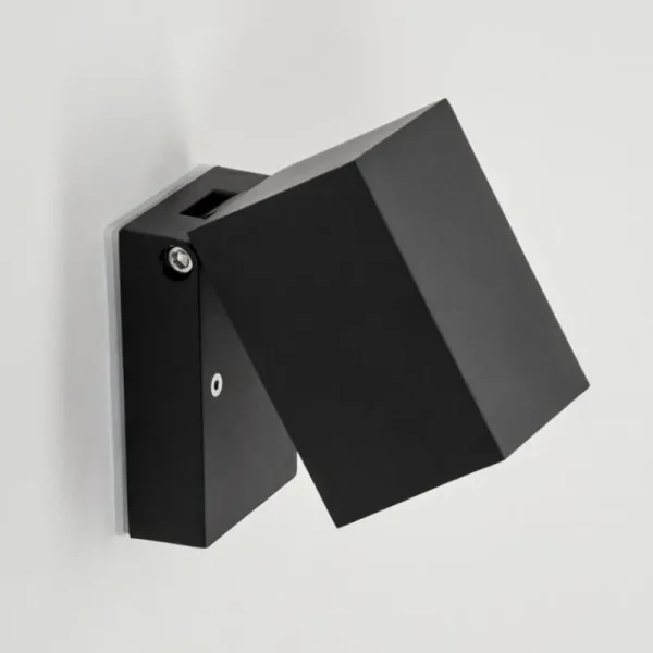 hofstein Applique murale d'extérieur Holiseva LED Noir, 1 lumière* Lampes Modernes