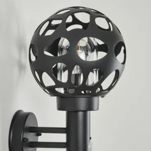 hofstein Applique murale d'extérieur Saaseg Anthracite, 1 lumière, Détecteur de mouvement* Lampes Modernes