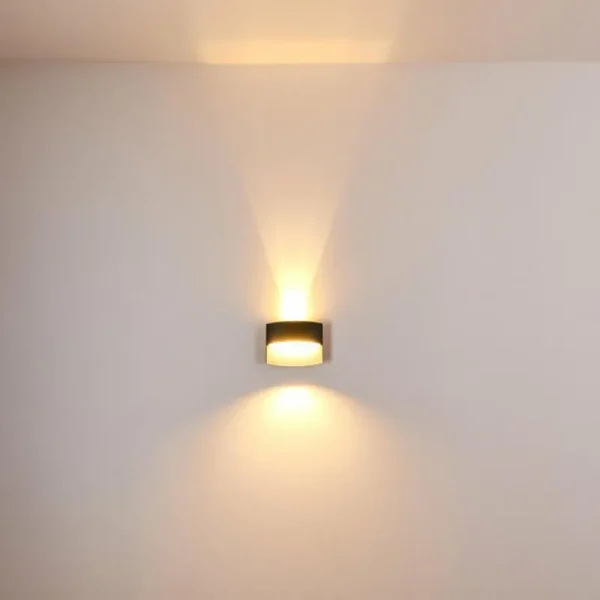 hofstein Applique murale d'extérieur Romo LED Anthracite, 1 lumière* Lampes Modernes