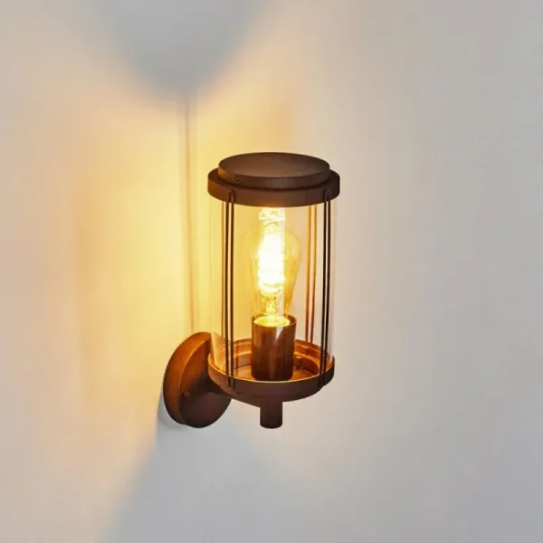 hofstein Applique murale d'extérieur Riola Rouille, 1 lumière* Lampes Modernes