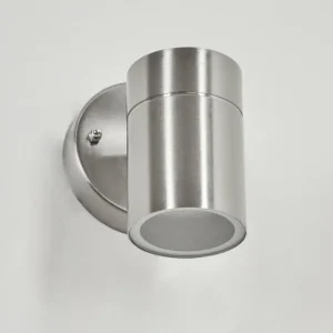 hofstein Applique murale d'extérieur Corneda Acier inoxydable, 1 lumière* Lampes Modernes