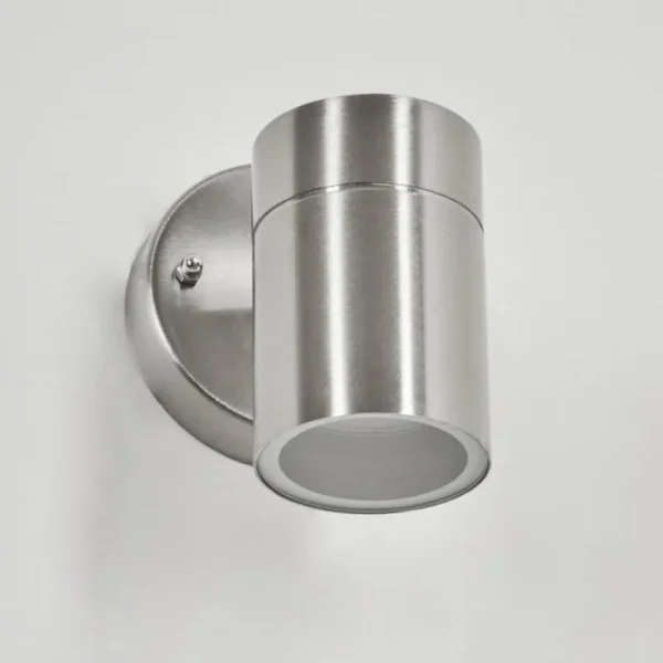 hofstein Applique murale d'extérieur Corneda Acier inoxydable, 1 lumière* Lampes Modernes