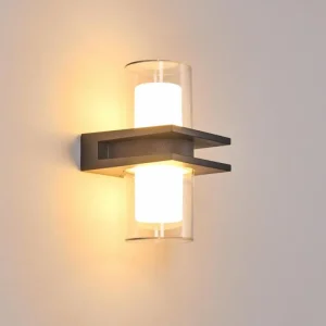 hofstein Applique murale d'extérieur Kekenis LED Anthracite, 1 lumière* Lampes Modernes