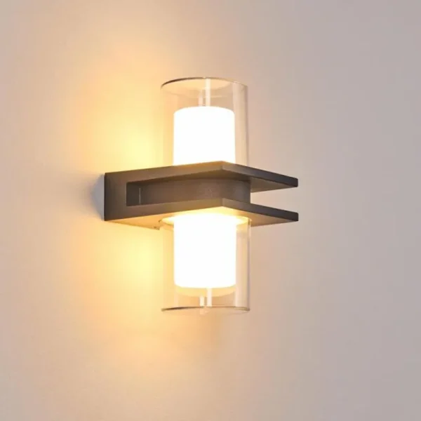 hofstein Applique murale d'extérieur Kekenis LED Anthracite, 1 lumière* Lampes Modernes