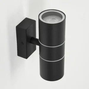 hofstein Applique murale d'extérieur Simola Anthracite, 2 lumières* Lampes Modernes