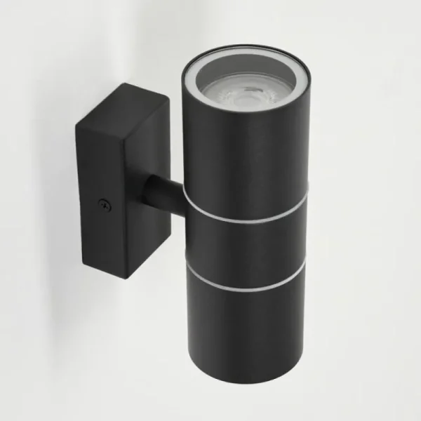 hofstein Applique murale d'extérieur Simola Anthracite, 2 lumières* Lampes Modernes