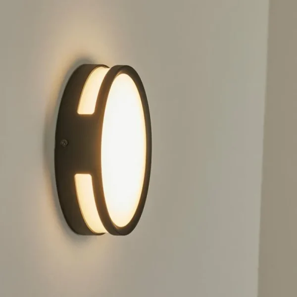hofstein Applique murale d'extérieur Chiavari LED Anthracite, 1 lumière* Lampes Modernes