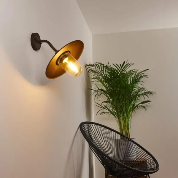 hofstein Applique murale d'extérieur Mijas Rouille, 1 lumière* Lampes Modernes