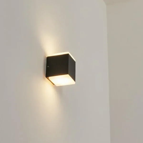 hofstein Applique murale d'extérieur Oatlands LED Anthracite, 2 lumières* Lampes Modernes