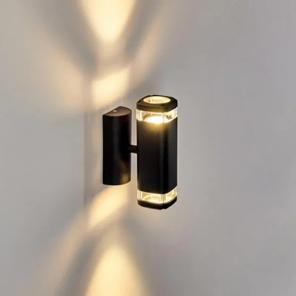 hofstein Applique murale d'extérieur Corneda Noir, 1 lumière* Lampes Modernes