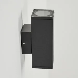 hofstein Applique murale d'extérieur Kastari Anthracite, 2 lumières* Lampes Modernes
