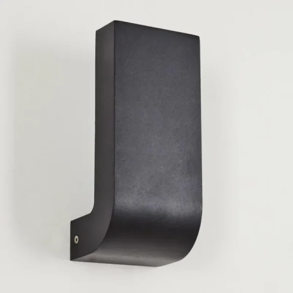 hofstein Applique murale d'extérieur Kirkhall LED Noir, 1 lumière* Lampes Modernes