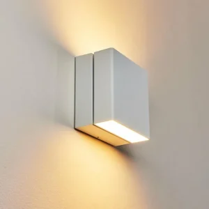 hofstein Applique murale d'extérieur Fontanile LED Blanc, 1 lumière* Lampes Modernes