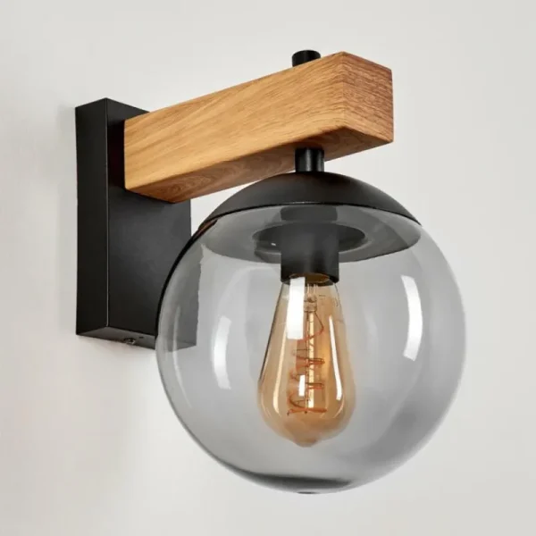 hofstein Applique murale d'extérieur Pampita Couleur bois, 1 lumière* Lampes Modernes