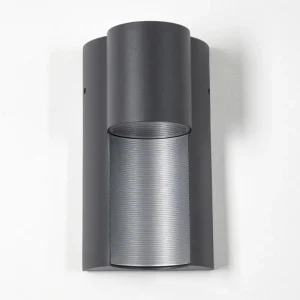hofstein Applique murale d'extérieur Bormio Gris, Argenté, 1 lumière* Lampes Modernes