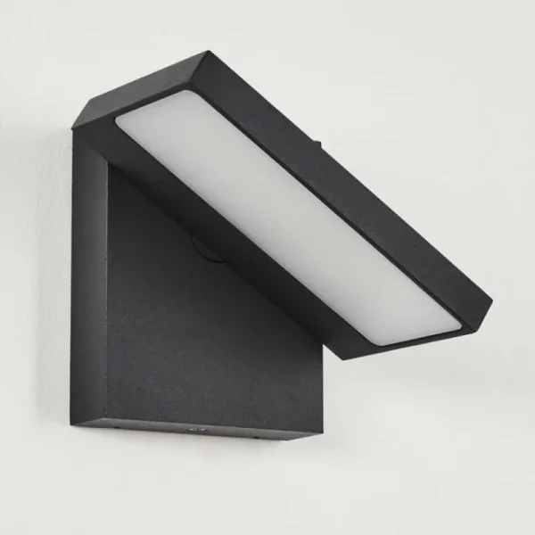 hofstein Applique murale d'extérieur Lyckan LED Noir, 1 lumière* Lampes Modernes