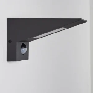 hofstein Applique murale d'extérieur Matlava LED Anthracite, Blanc, 1 lumière, Détecteur de mouvement* Lampes Modernes