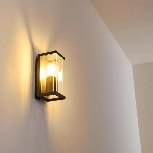 hofstein Applique murale d'extérieur Skeldegaard Noir, 1 lumière* Lampes Modernes