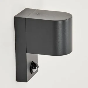 hofstein Applique murale d'extérieur Kingstown Anthracite, Transparent, 1 lumière, Détecteur de mouvement* Lampes Modernes