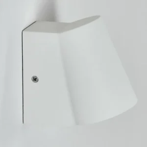 hofstein Applique murale d'extérieur Swisher LED Blanc, 1 lumière* Lampes Modernes