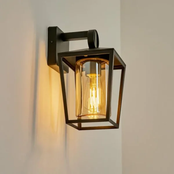 hofstein Applique murale d'extérieur Heinonen Noir, 1 lumière* Lampes Modernes