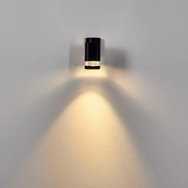 hofstein Applique murale d'extérieur Corneda Noir, 1 lumière* Lampes Modernes