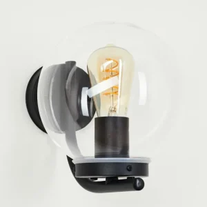 hofstein Applique murale d'extérieur Rombotten Noir, 1 lumière* Lampes Modernes