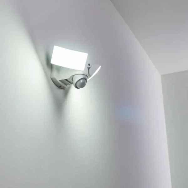 hofstein Applique murale d'extérieur Foroyar LED Blanc, 2 lumières, Détecteur de mouvement* Lampes Modernes
