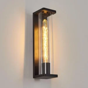 hofstein Applique murale d'extérieur Mataka Noir, 1 lumière* Lampes Modernes