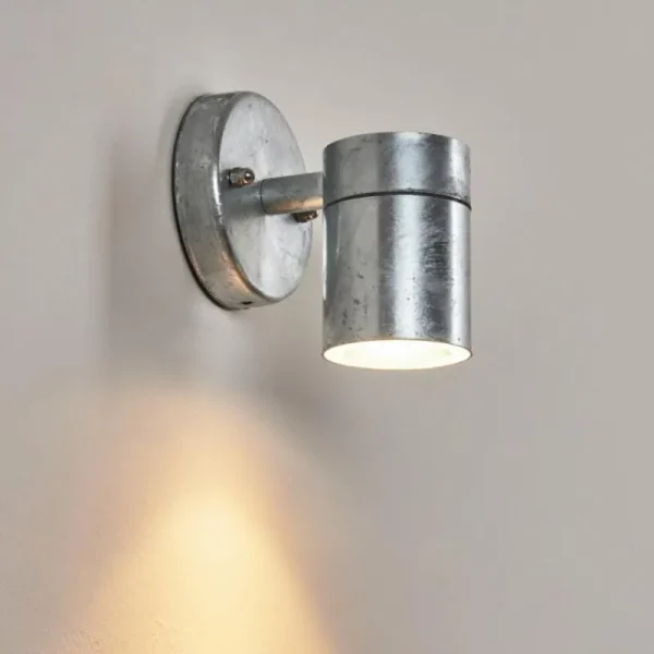 hofstein Applique murale d'extérieur Bessiebelle Zingué, 1 lumière* Lampes Modernes