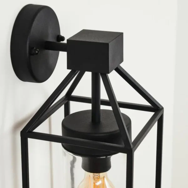 hofstein Applique murale d'extérieur Fiskenes Noir, 1 lumière* Lampes Modernes