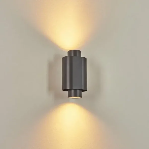 hofstein Applique murale d'extérieur Guampacha Anthracite, 2 lumières* Lampes Modernes