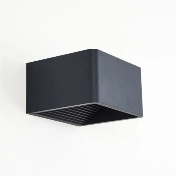 hofstein Applique murale d'extérieur Tématou LED Noir, 1 lumière* Lampes Modernes