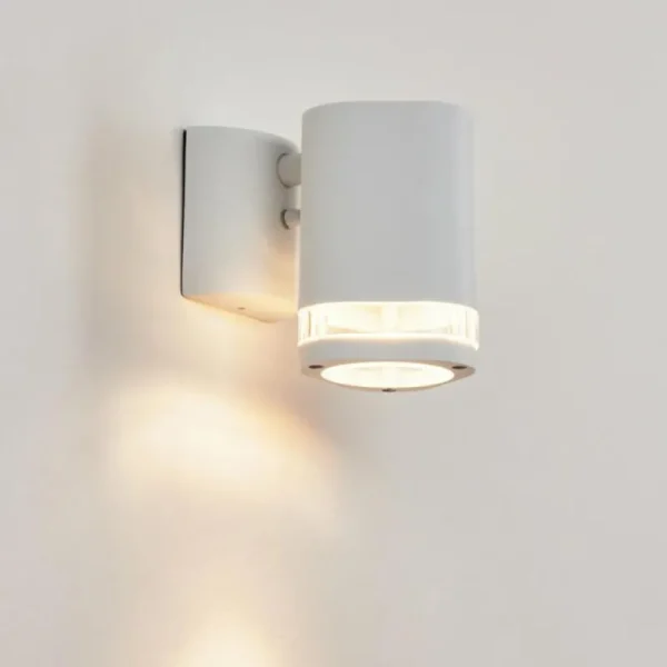 hofstein Applique murale d'extérieur Amyton Blanc, 1 lumière* Lampes Modernes