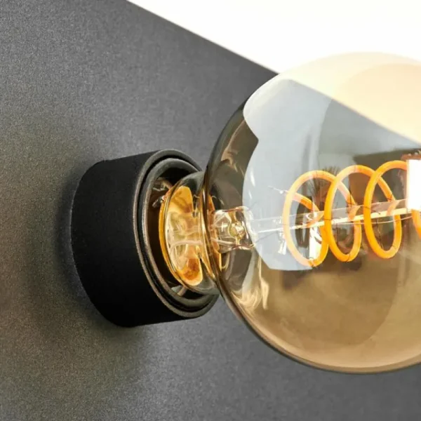 hofstein Applique murale Diamoukope Noir, 1 lumière* Lampes Modernes