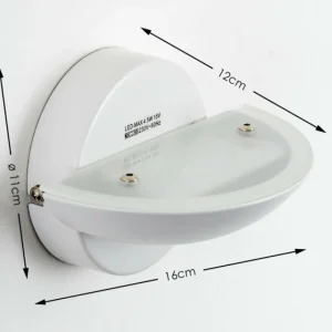 hofstein Applique murale Dominical LED Blanc, 2 lumières* Lampes En Verre