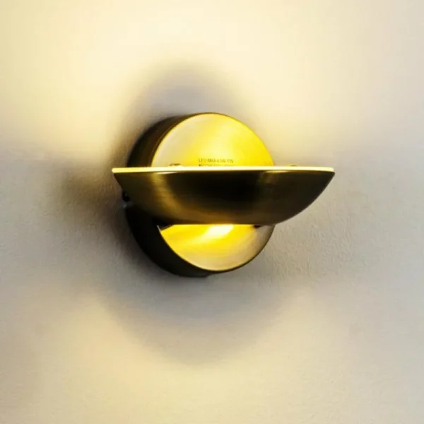 hofstein Applique murale Dominical LED Laiton, 2 lumières* Lampes En Verre